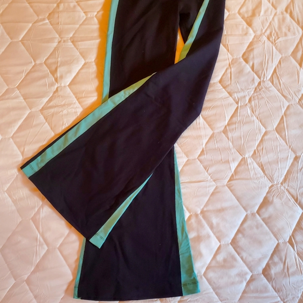 Bebe sport active were black and blue pants size S